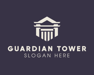 Government Financial Building logo design