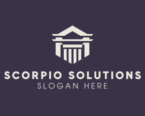 Government Financial Building logo design