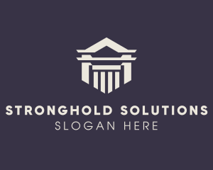 Government Financial Building logo design