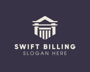 Government Financial Building logo design