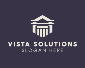 Government Financial Building logo design