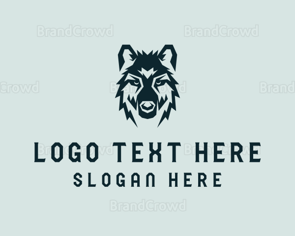 Dog Wolf Head Logo