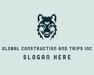Dog Wolf Head  Logo