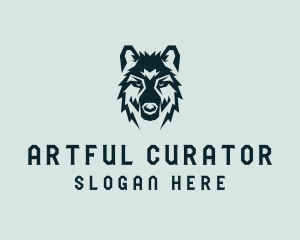 Dog Wolf Head  logo design