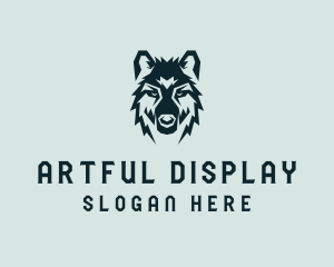 Dog Wolf Head  logo design