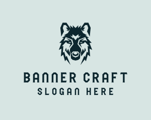 Dog Wolf Head  logo design