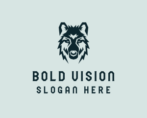 Dog Wolf Head  logo design