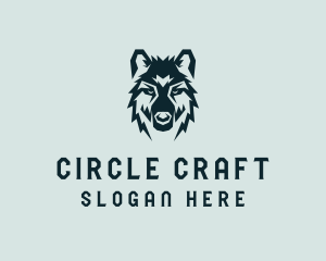 Dog Wolf Head  logo design