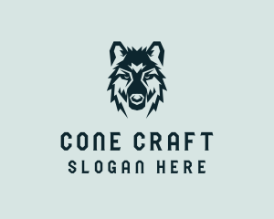 Dog Wolf Head  logo design