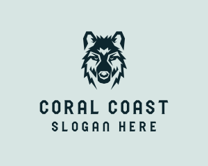 Dog Wolf Head  logo design