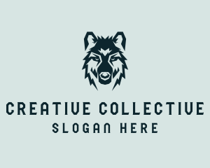 Dog Wolf Head  logo design