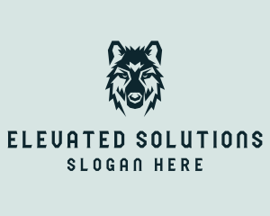 Dog Wolf Head  logo design