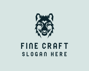 Dog Wolf Head  logo design