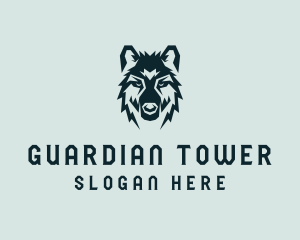 Dog Wolf Head  logo design