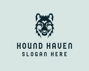 Dog Wolf Head  logo design