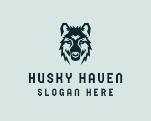 Dog Wolf Head  logo design