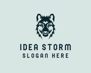 Dog Wolf Head  logo design