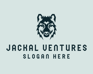 Jackal - Dog Wolf Head logo design