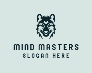 Head - Dog Wolf Head logo design