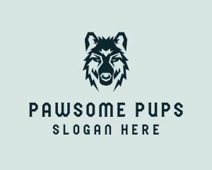 Dog - Dog Wolf Head logo design