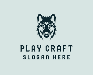 Dog Wolf Head  logo design