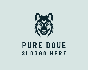 Dog Wolf Head  logo design