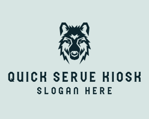 Dog Wolf Head  logo design