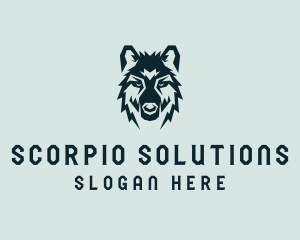 Dog Wolf Head  logo design