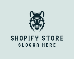 Dog Wolf Head  logo design