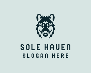 Dog Wolf Head  logo design