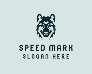 Dog Wolf Head  logo design