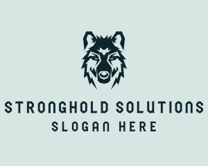 Dog Wolf Head  logo design