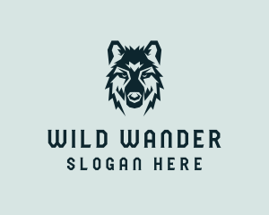 Dog Wolf Head  logo design