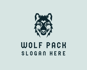 Dog Wolf Head  logo design