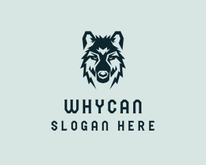 Veterinarian - Dog Wolf Head logo design