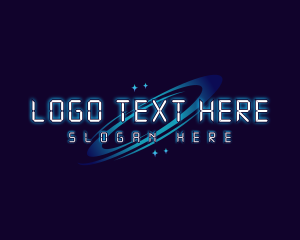 Wordmark - Futuristic Digital Software logo design