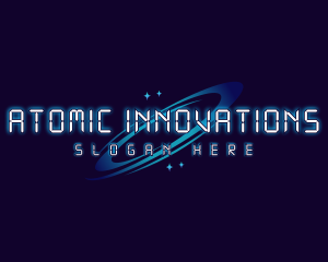 Futuristic Digital Software logo design