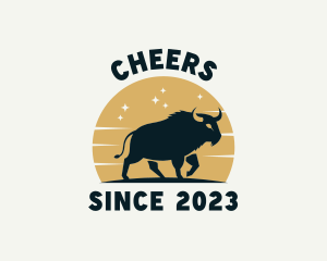 Bull - Bison Animal Zoo logo design