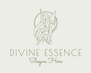 Fairy Goddess Hair  logo design