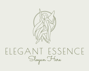 Fairy Goddess Hair  logo design