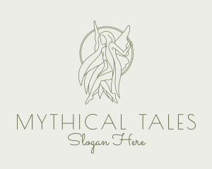 Fairy Goddess Hair  logo design