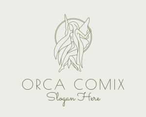 Fairy Dust - Fairy Goddess Hair logo design