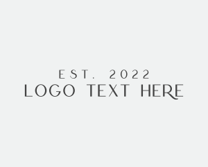 Salon - Generic Brand Wordmark logo design