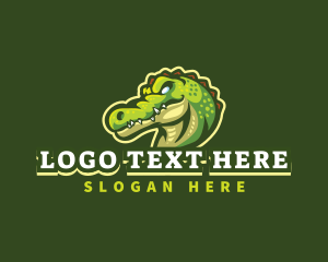 Boxing - Alligator Crocodile Mascot logo design