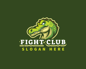 Ufc - Alligator Crocodile Mascot logo design