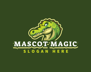 Mascot - Alligator Crocodile Mascot logo design