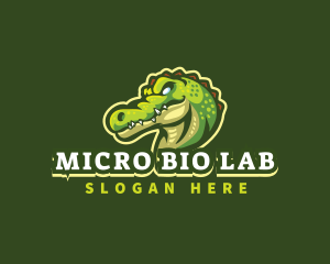 Alligator Crocodile Mascot logo design