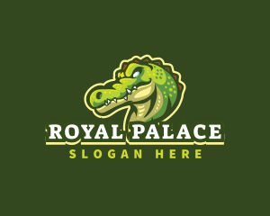 Alligator Crocodile Mascot logo design