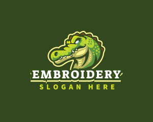 Alligator Crocodile Mascot logo design