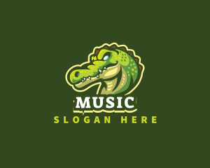 Mascot - Alligator Crocodile Mascot logo design